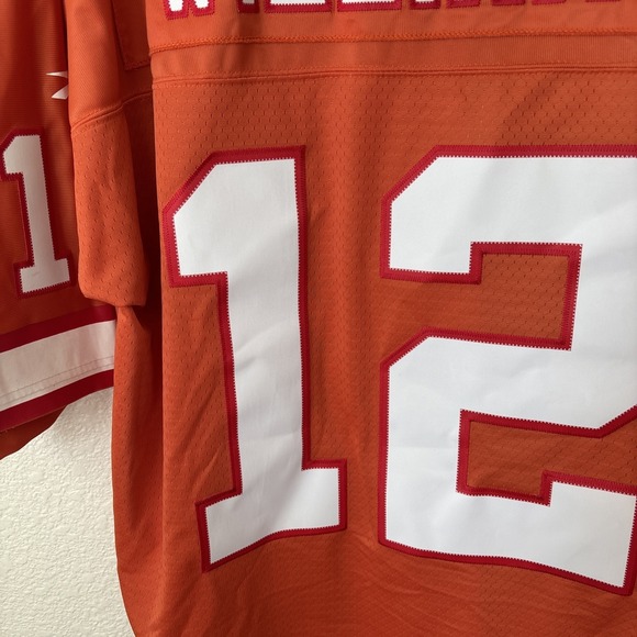 Reebok  Doug Williams Tampa Bay Buccaneers #12 Orange Jersey L - Picture 13 of 16